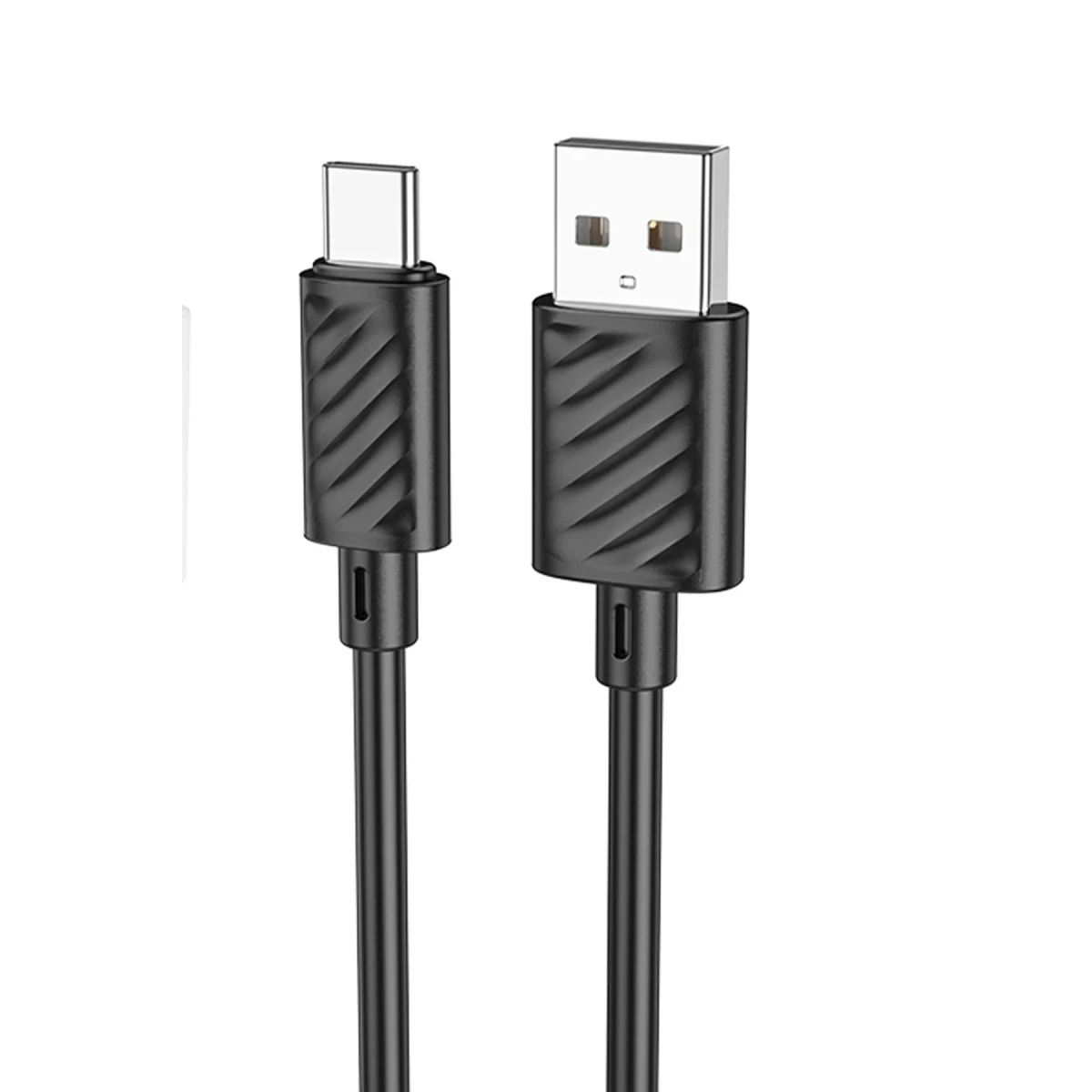 Hoco. X88 1M USB to Type-C Şarj Data Kablosu - Siyah